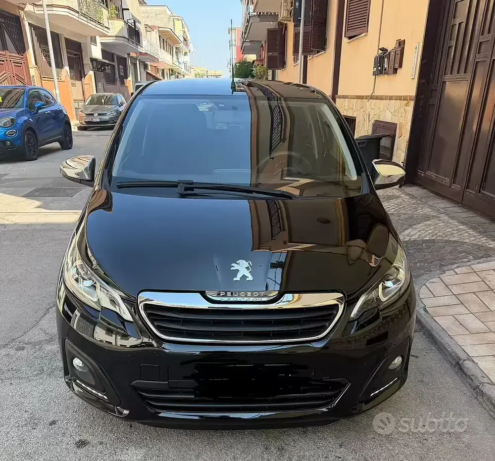 Usata Peugeot 108 82 CV (60 kW) 2021 Nero Berlina