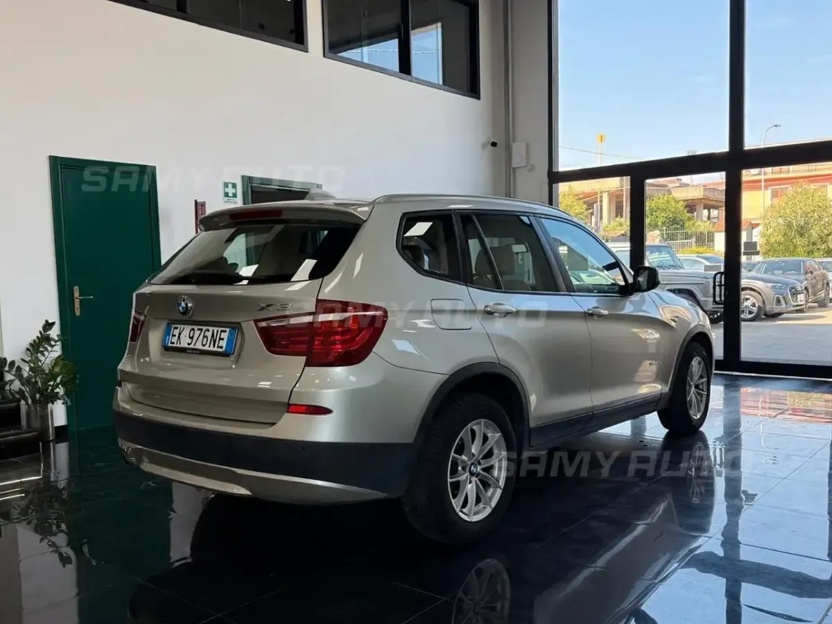 Usata BMW X3 184 CV (135 kW) 2012 Argento SUV