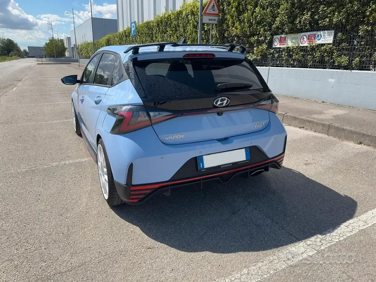 Usata Hyundai i20 N Performance 204 CV (150 kW) 2024 Blu Utilitaria