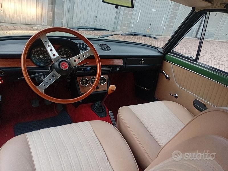 Usata Fiat 124 71 CV (52 kW) 1970 Verde Berlina