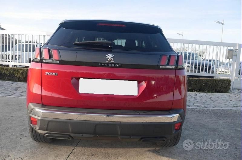 Usata Peugeot 3008 Allure 131 CV (96 kW) 2020 Rosso SUV