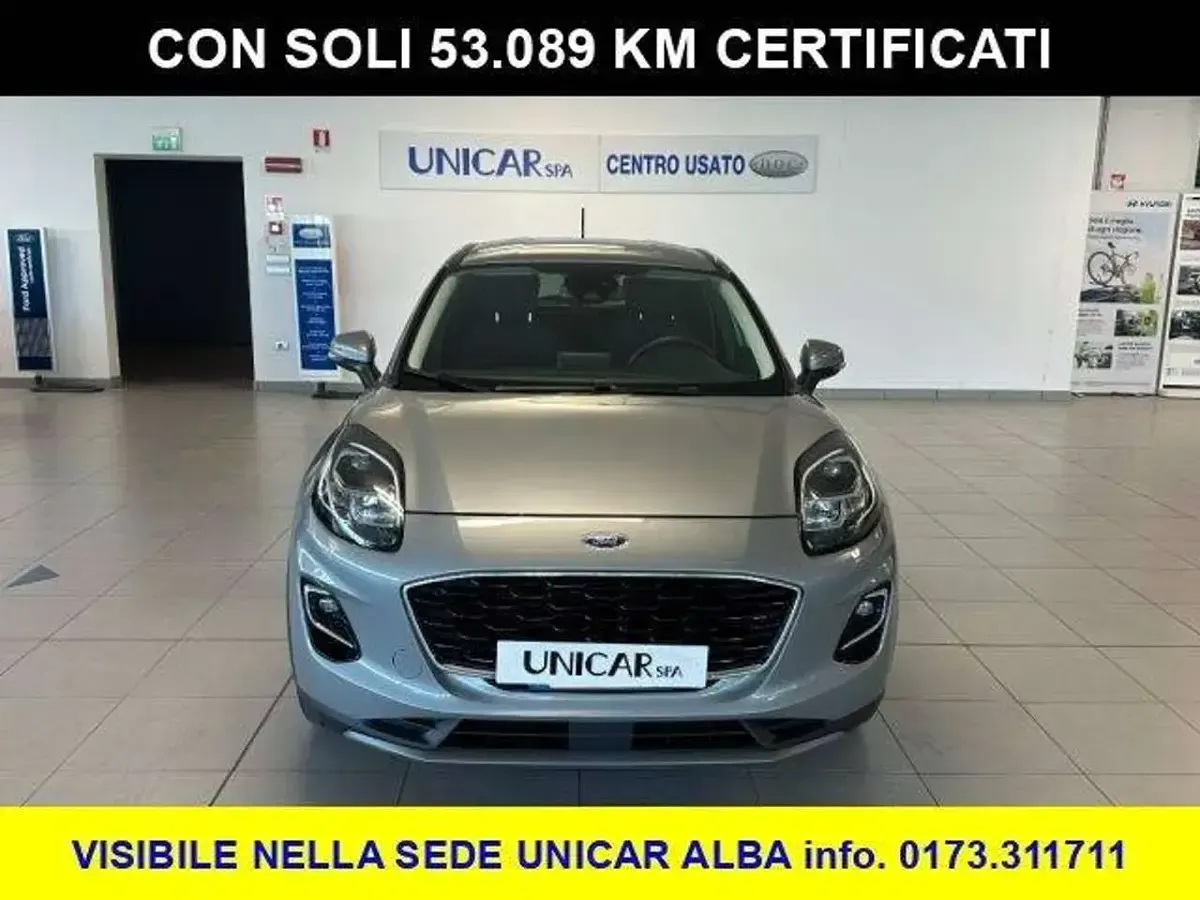 Usata Ford Puma Titanium 125 CV (91 kW) 2024 Solar silver SUV