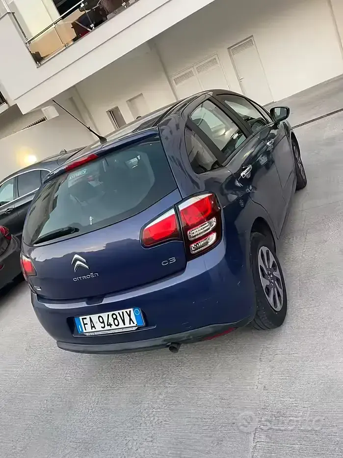 Usata Citroën C3 75 CV (55 kW) 2015 Viola Utilitaria