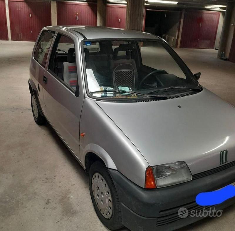 Usata Fiat Cinquecento 1992 Grigio Utilitaria