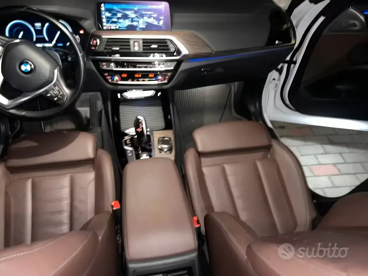 Usata BMW X3 Luxury Line 190 CV (139 kW) 2018 Bianco SUV