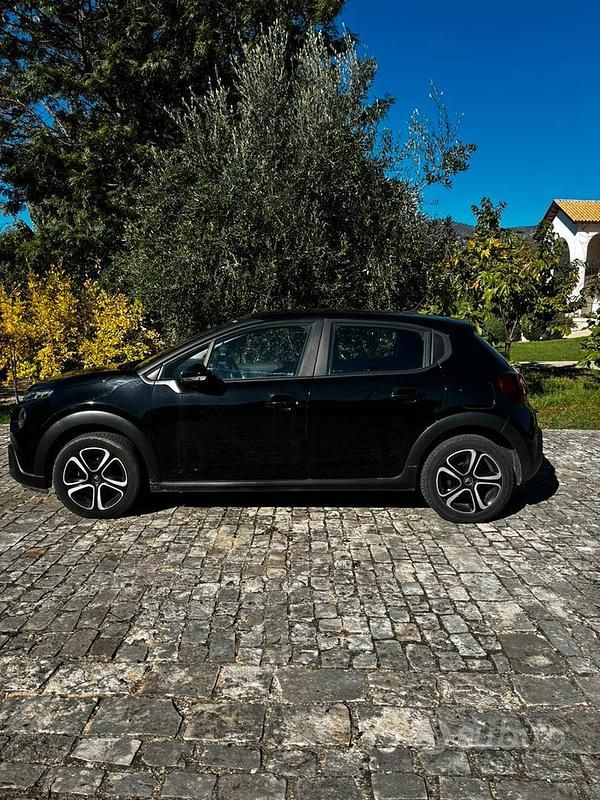 Usata Citroën C3 PureTech 83 CV (61 kW) 2018 Nero Berlina