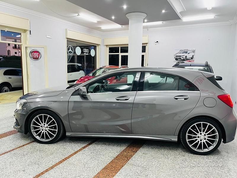 Usata Mercedes A180 AMG 109 CV (80 kW) 2015 Grigio Berlina