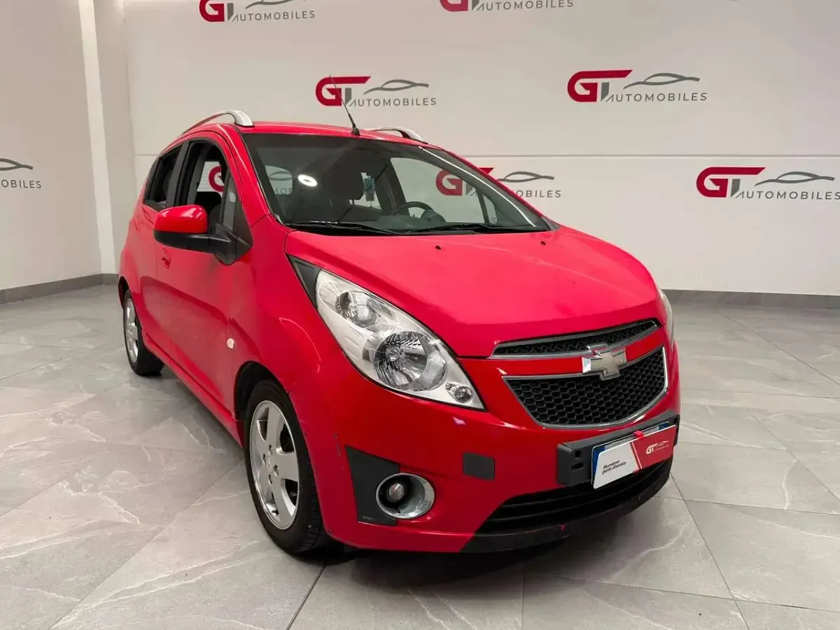 Usata Chevrolet Spark LT 82 CV (60 kW) 2012 Rosso Utilitaria