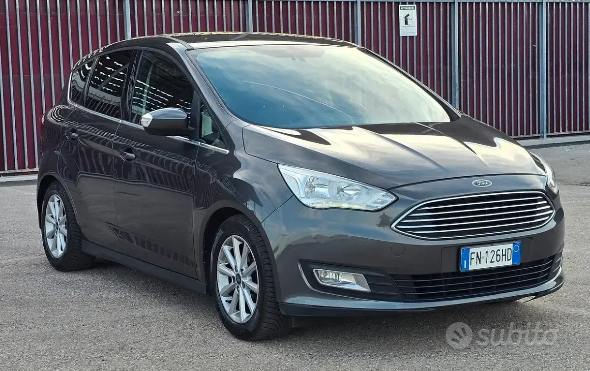 Usata Ford C-MAX 120 CV (88 kW) 2018 Grigio Monovolume