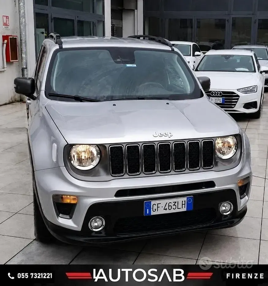 Usata Jeep Renegade Limited 120 CV (88 kW) 2021 Grigio SUV