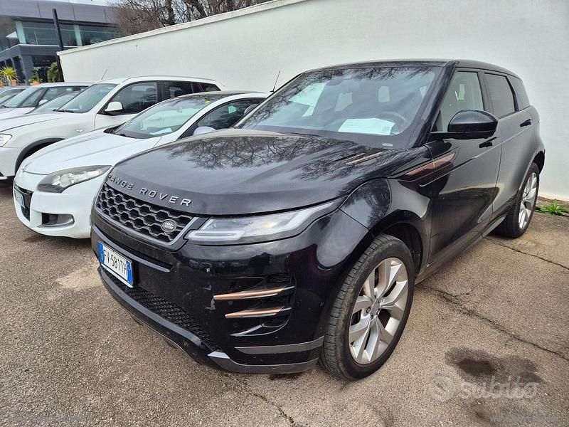 Usata Land Rover Range Rover evoque R-Dynamic 180 CV (132 kW) 2019 Nero SUV