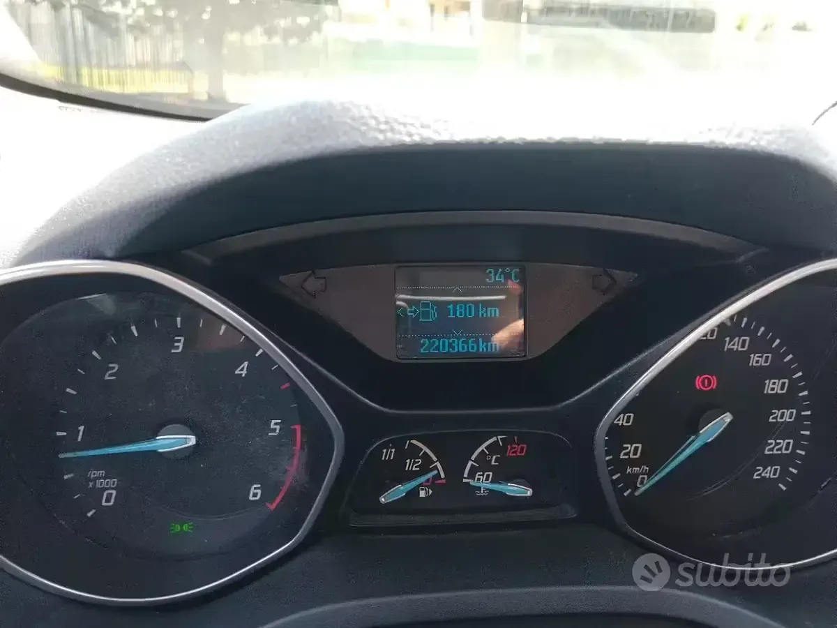 Usata Ford C-MAX Titanium 115 CV (84 kW) 2012 Bianco Monovolume