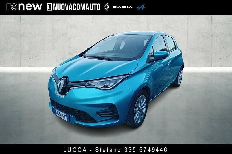 Usata Renault Zoe Zen 100 kW (136 CV) 2021 Blu Utilitaria