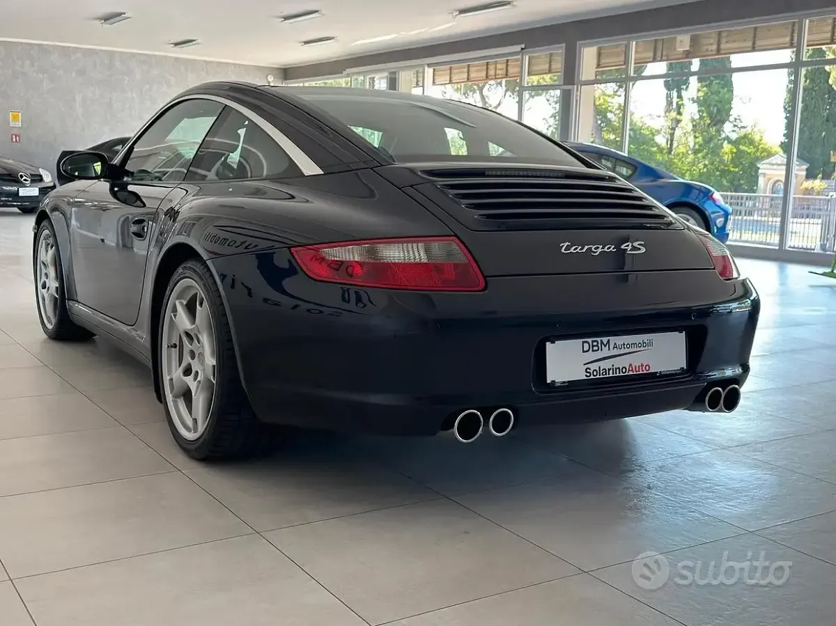 Usata Porsche 911 Targa 4S 355 CV (261 kW) 2008 Nero Cabrio