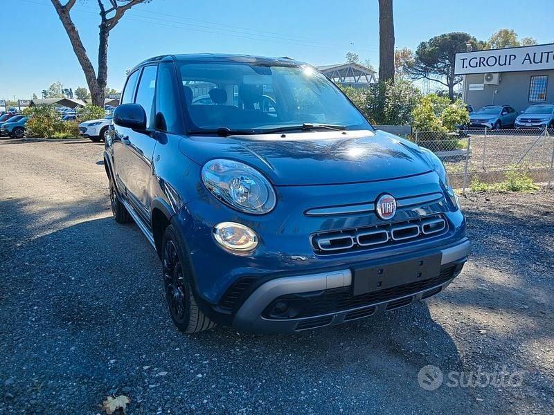 Usata Fiat 500L Cross 95 CV (69 kW) 2022 Blu Monovolume