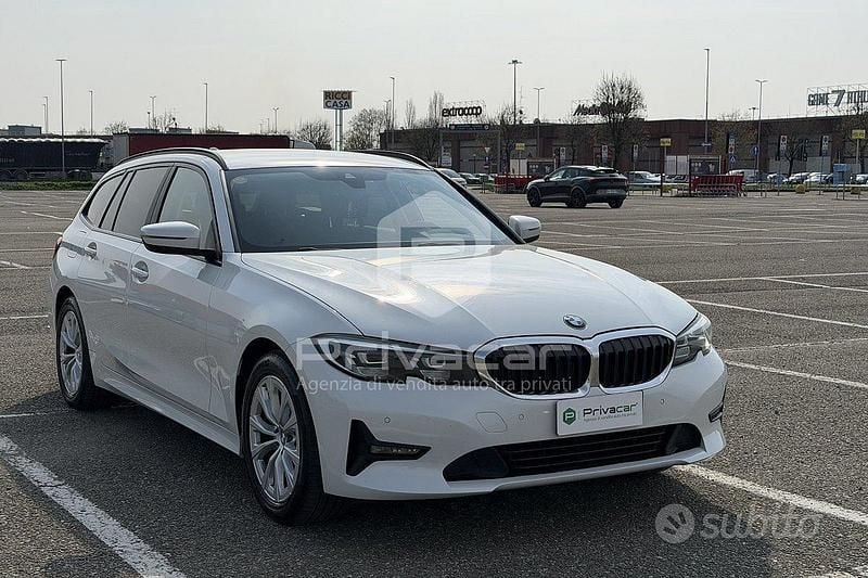 Usata BMW 320 Advantage 190 CV (139 kW) 2019 Bianco Station wagon