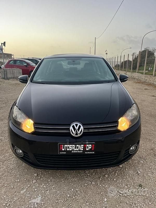Usata VW Golf VI 110 CV (80 kW) 2009 Nero Utilitaria