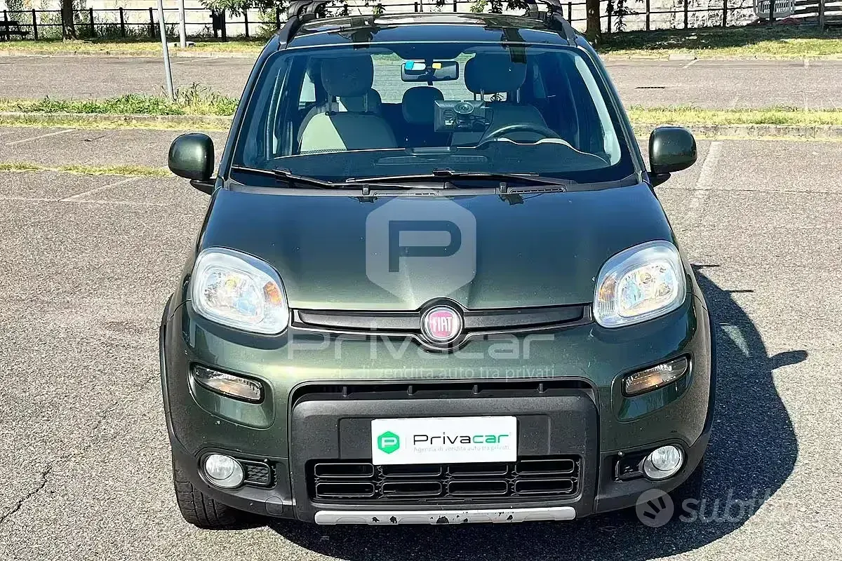 Usata Fiat Panda 4x4 S 75 CV (55 kW) 2014 Verde Utilitaria