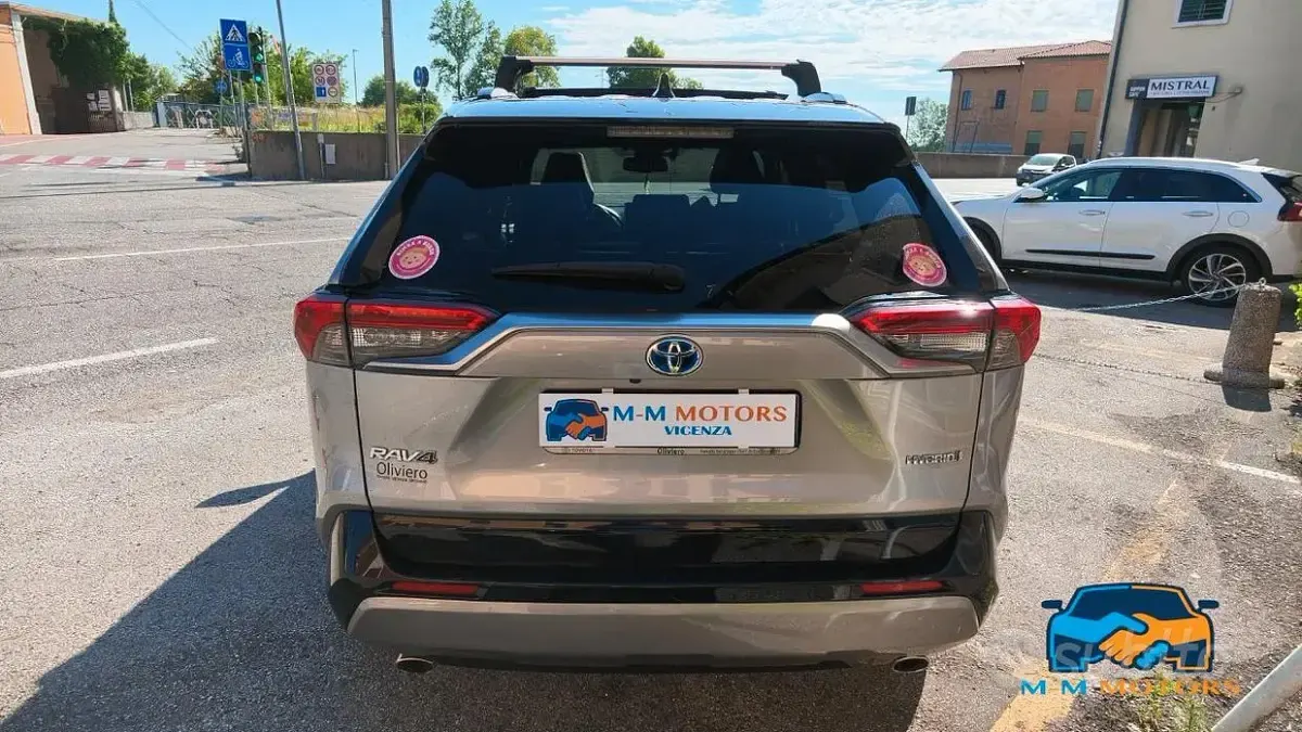 Usata Toyota RAV4 Hybrid Lounge 178 CV (130 kW) 2019 Grigio SUV
