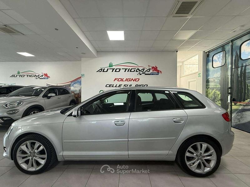 Usata Audi A3 170 CV (125 kW) 2011 Grigio Utilitaria