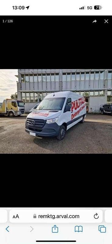 Usata Mercedes Sprinter 163 CV (119 kW) 2020 Bianco Furgone