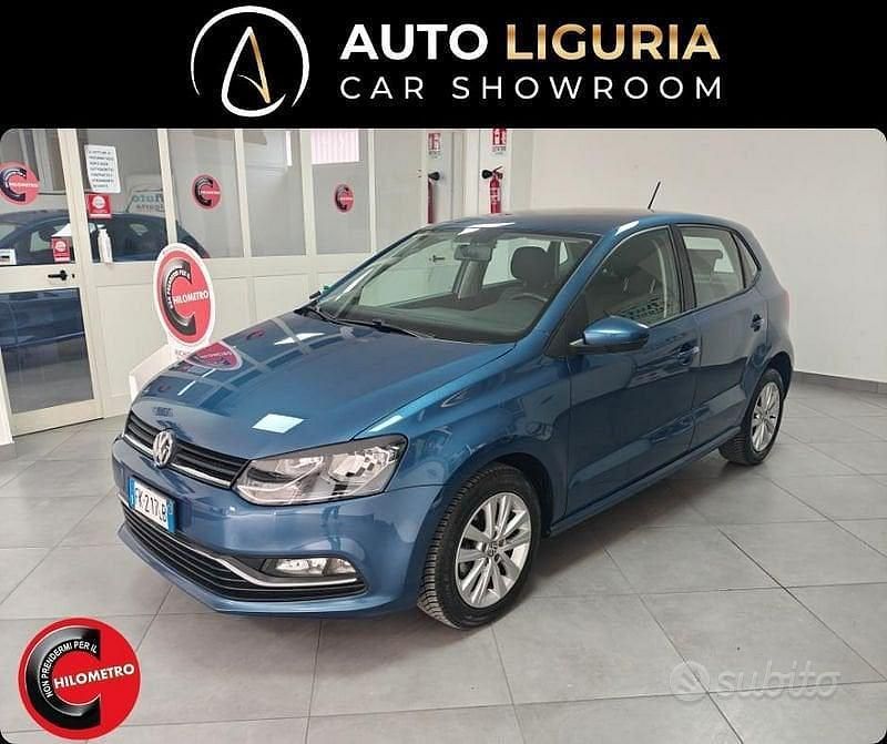 Usata VW Polo Comfortline 75 CV (55 kW) 2016 Blu Berlina