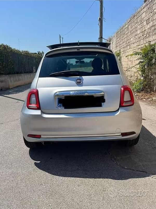 Usata Fiat 500 2009 Grigio Cabrio