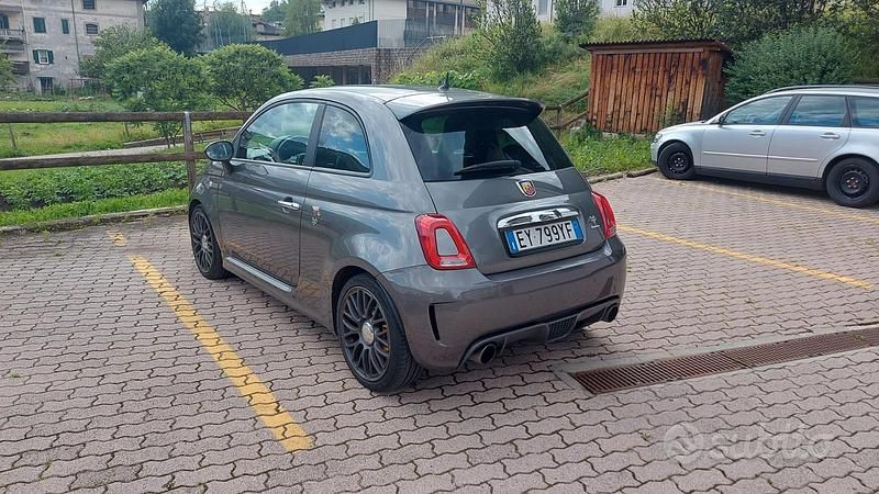 Usata Abarth 595 Turismo 160 CV (117 kW) 2015 Grigio Utilitaria
