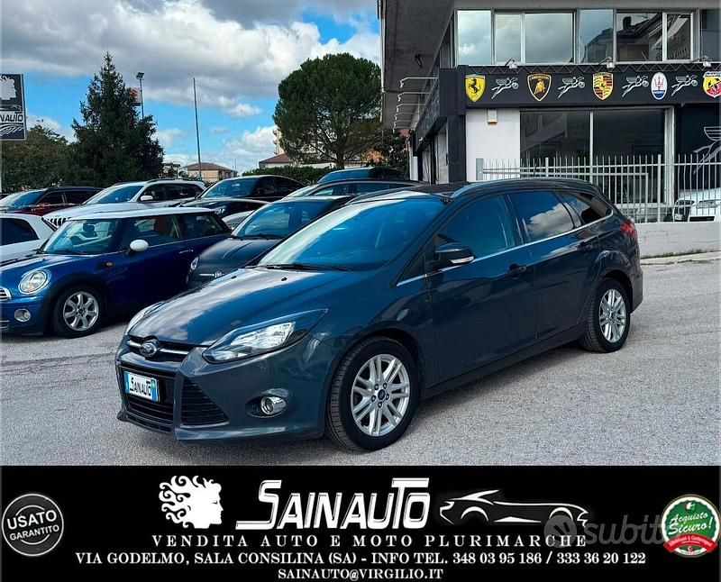 Usata Ford Focus 116 CV (85 kW) 2013 Blu/azzurro Station wagon