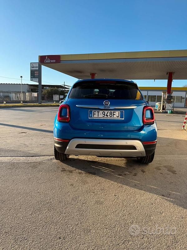 Usata Fiat 500X Cross 120 CV (88 kW) 2019 Blu SUV