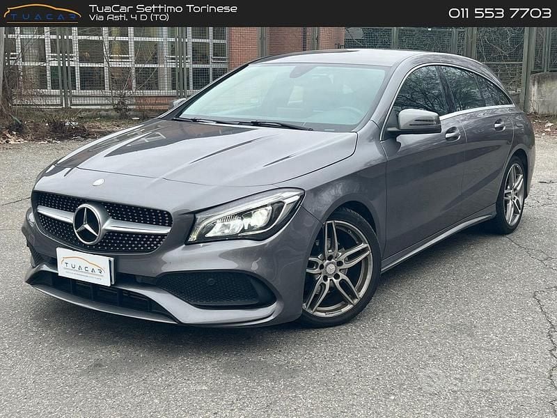 Usata Mercedes CLA200 Premium 136 CV (100 kW) 2017 Grigio Berlina