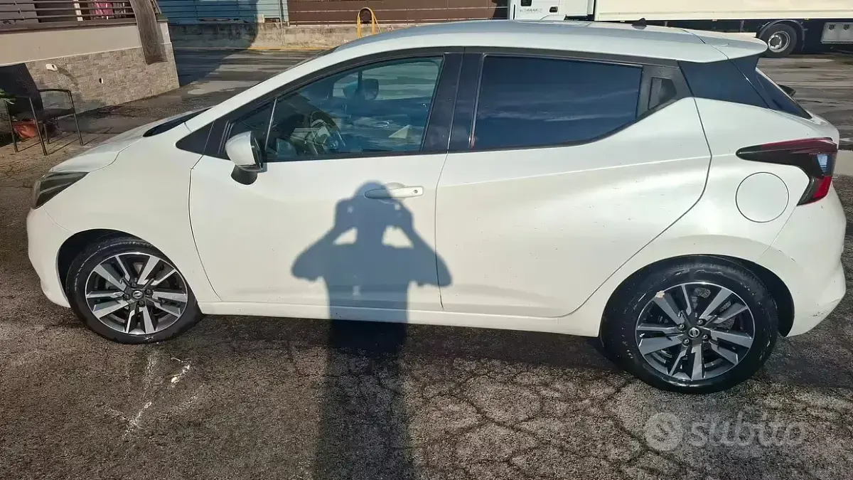 Usata Nissan Micra 90 CV (66 kW) 2017 Bianco Utilitaria