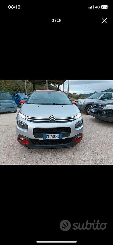 Usata Citroën C3 2017 Grigio Utilitaria