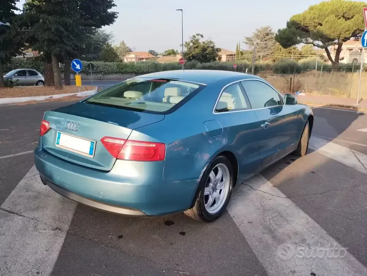 Usata Audi A5 Design 170 CV (125 kW) 2008 Bluazzurro Coupé