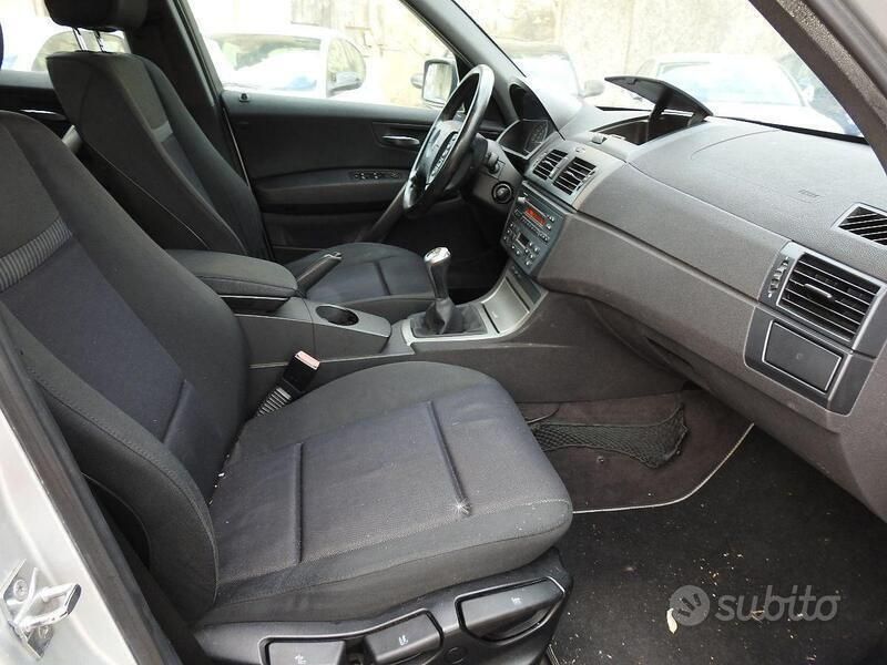 Usata BMW X3 150 CV (110 kW) 2005 Argento SUV