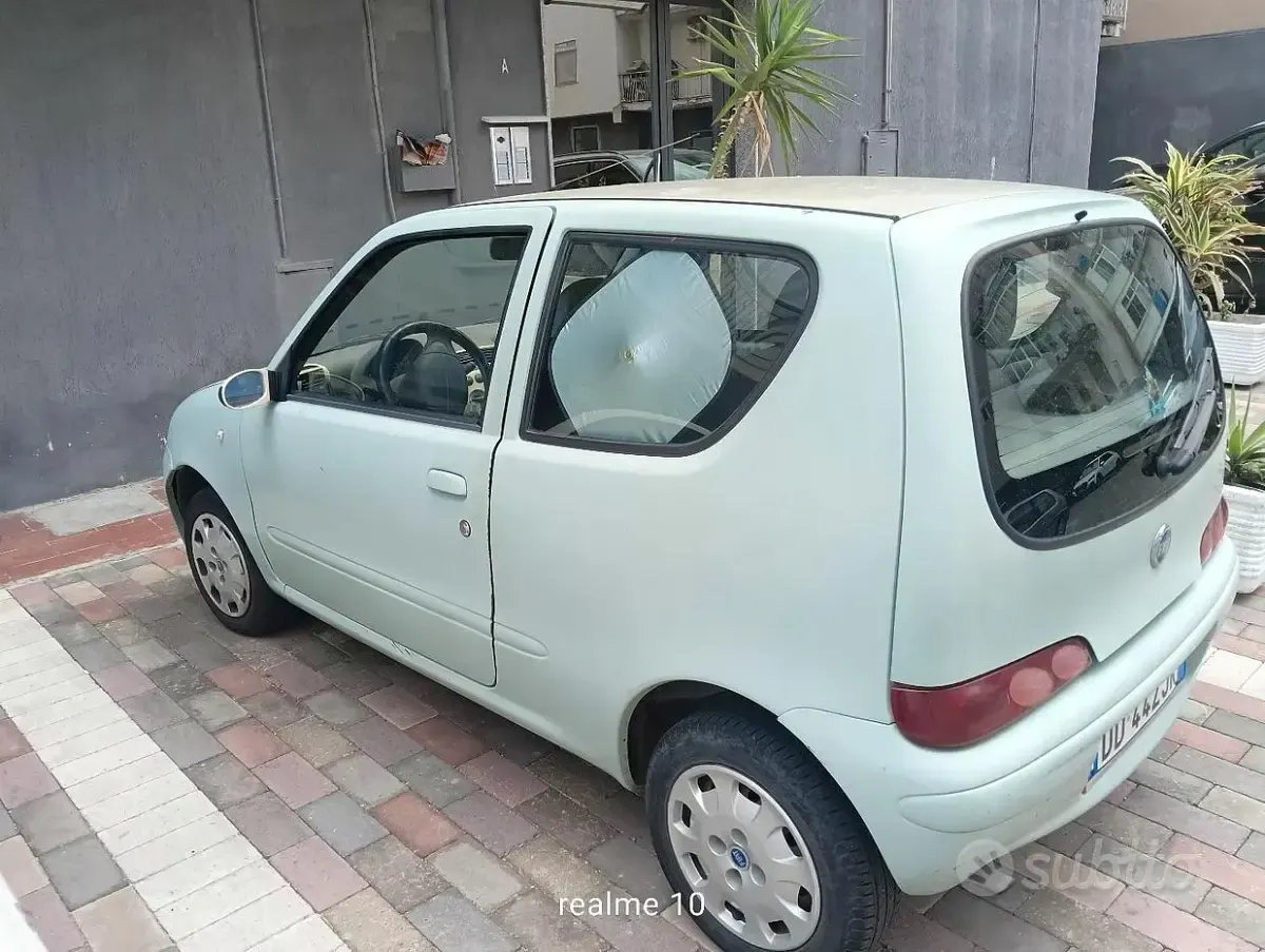 Usata Fiat 600 Anniversary 54 CV (39 kW) 2007 Verde Utilitaria