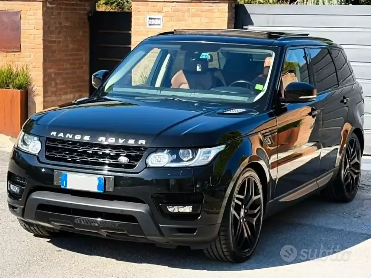 Käytetty Land Rover Range Rover Sport Autobiography 249 HP (183 kW) 2015 Musta Katumaasturi