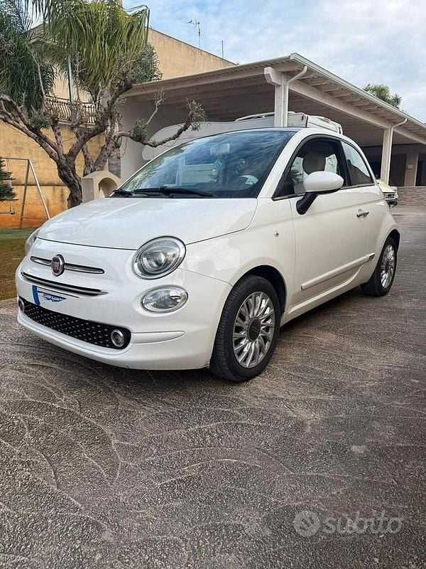 Usata Fiat 500 69 CV (50 kW) 2018 Bianco Utilitaria
