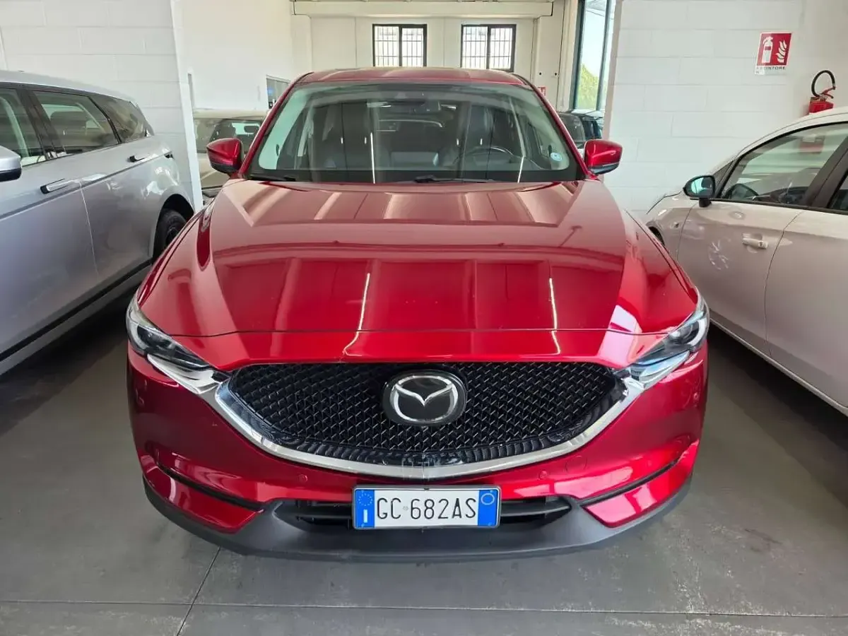Usata Mazda CX-5 Exclusive 184 CV (135 kW) 2021 Rosso SUV