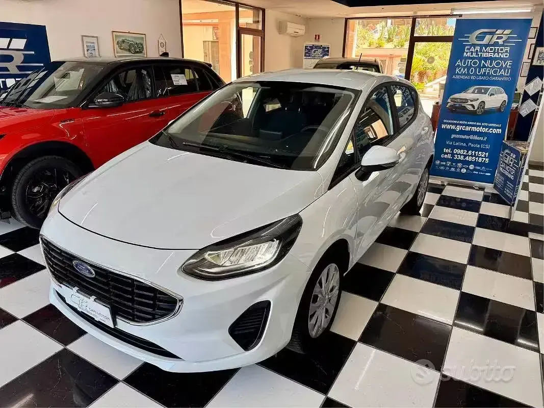 Usata Ford Fiesta 75 CV (55 kW) 2022 Bianco Utilitaria