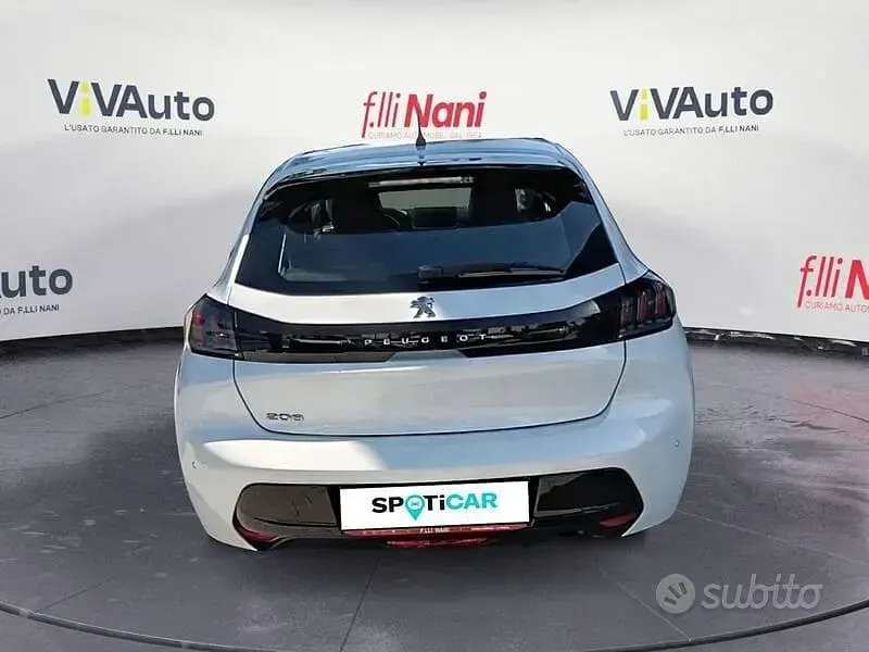 Usata Peugeot 208 Allure 101 CV (74 kW) 2020 Bianco Utilitaria