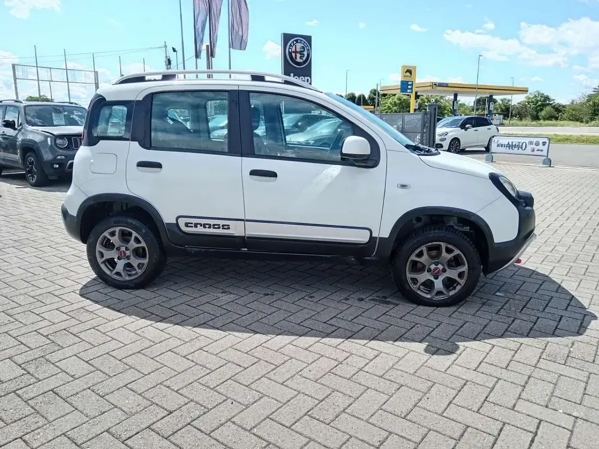 Usata Fiat Panda 4x4 S 84 CV (61 kW) 2020 Bianco Utilitaria