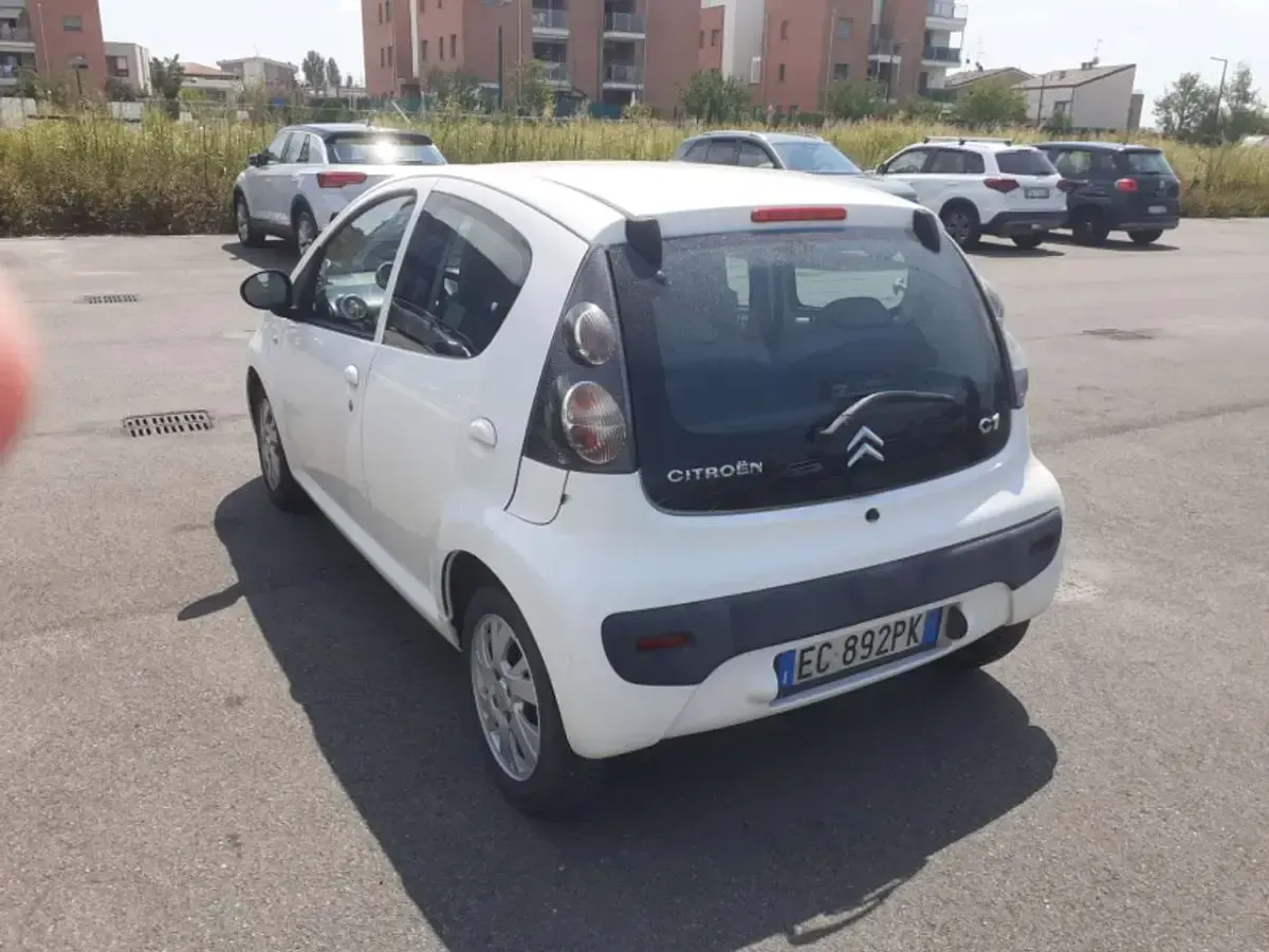 Usata Citroën C1 68 CV (50 kW) 2010 Bianco Utilitaria