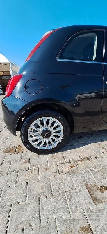 Usata Fiat 500 Lounge 69 CV (50 kW) 2017 Nero Cabrio