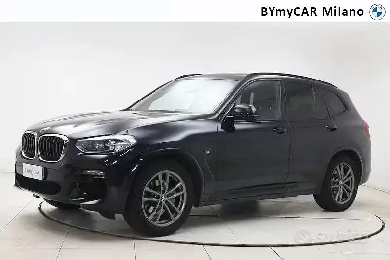 Usata BMW X3 M Sport 190 CV (139 kW) 2021 Nero SUV