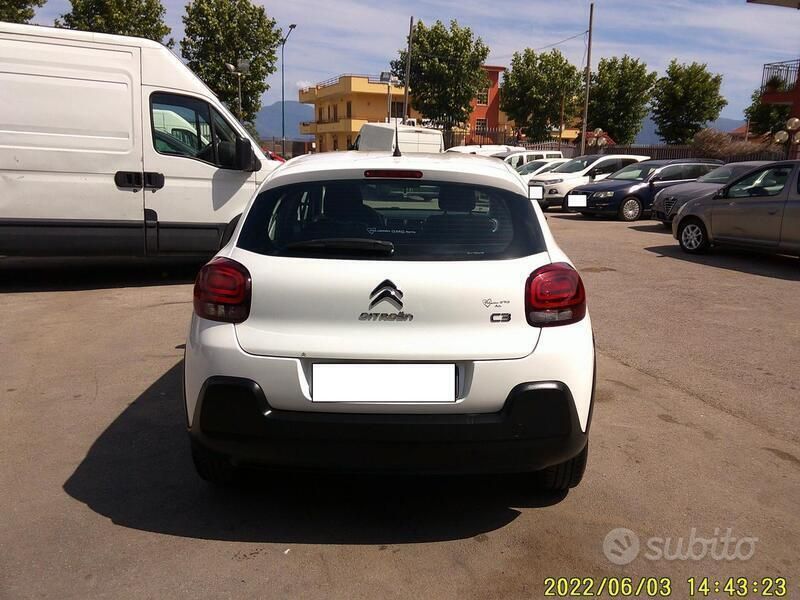 Usata Citroën C3 Feel 102 CV (75 kW) 2019 Bianco Utilitaria