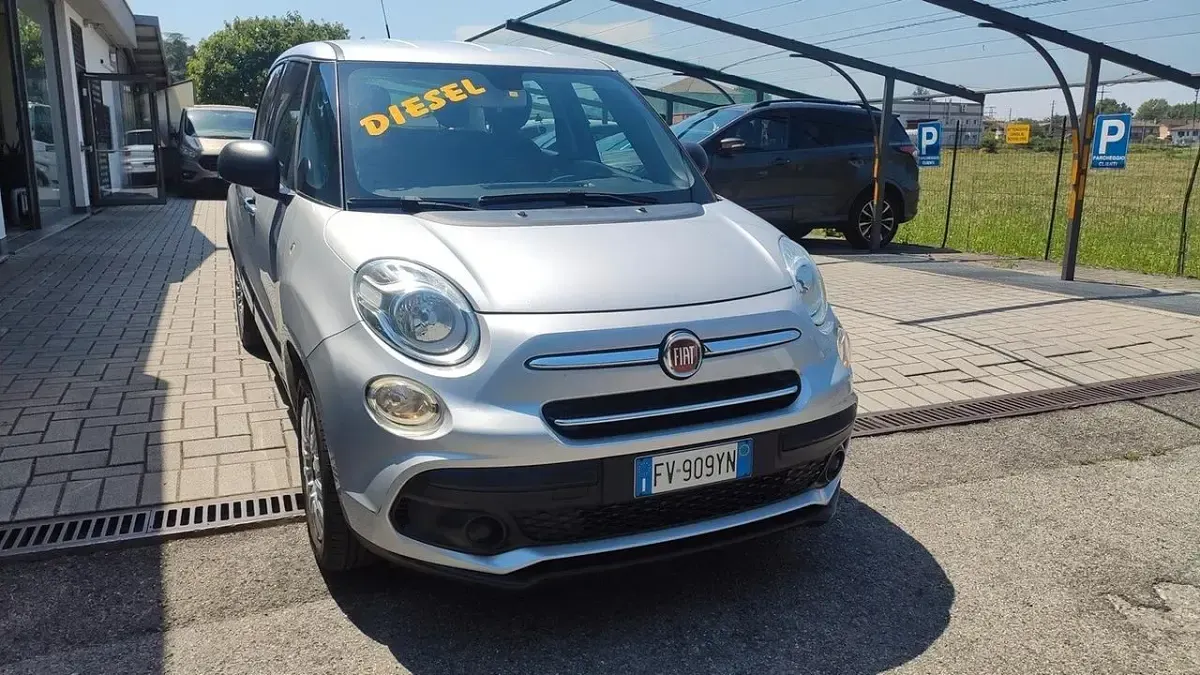 Usata Fiat 500L Urban 95 CV (69 kW) 2019 Argento Monovolume