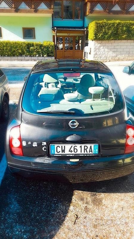 Usata Nissan Micra 73 CV (53 kW) 2005 Nero Berlina