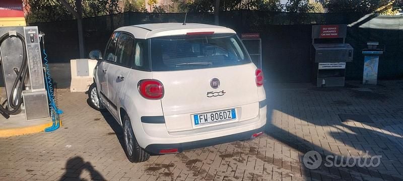 Usata Fiat 500L Lounge 95 CV (69 kW) 2019 Bianco Monovolume