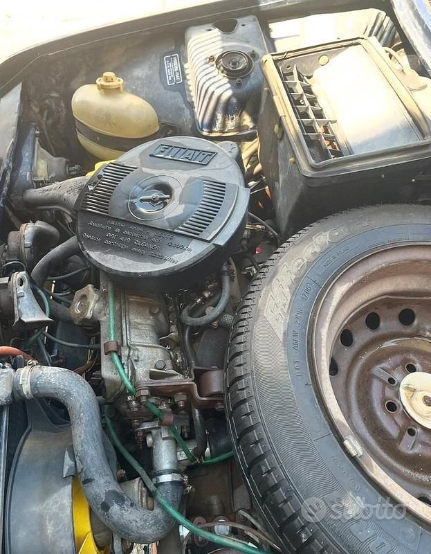 Usata Fiat 128 1970 Blu Berlina